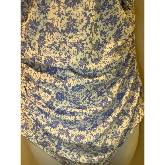 Kona Sol Strapless or Halter Floral One Piece Swimsuit - Size L - NWOT - Picture 2 of 6